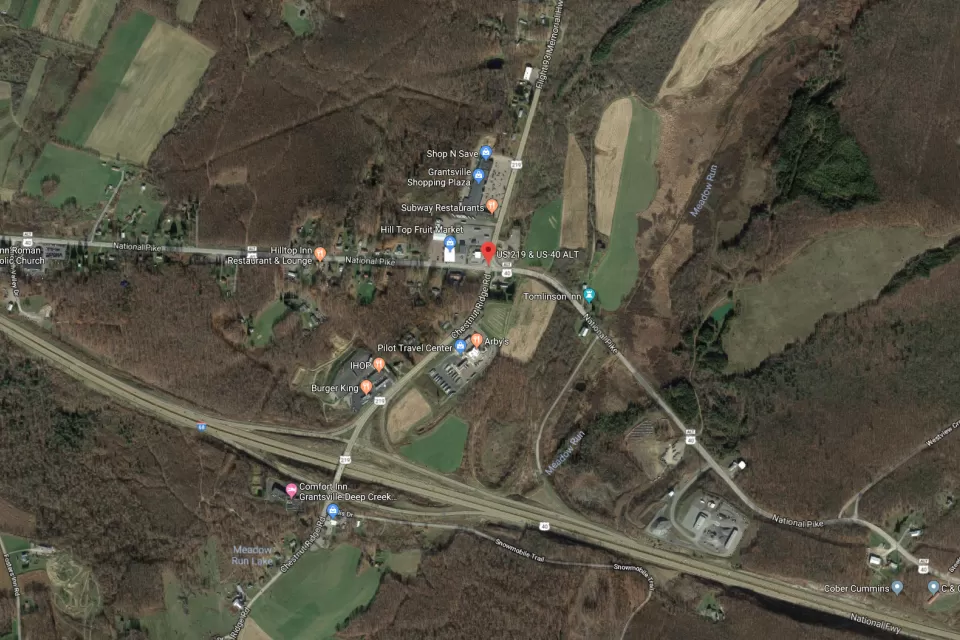 U.S. Route 40 Alternate and U.S. Route 219